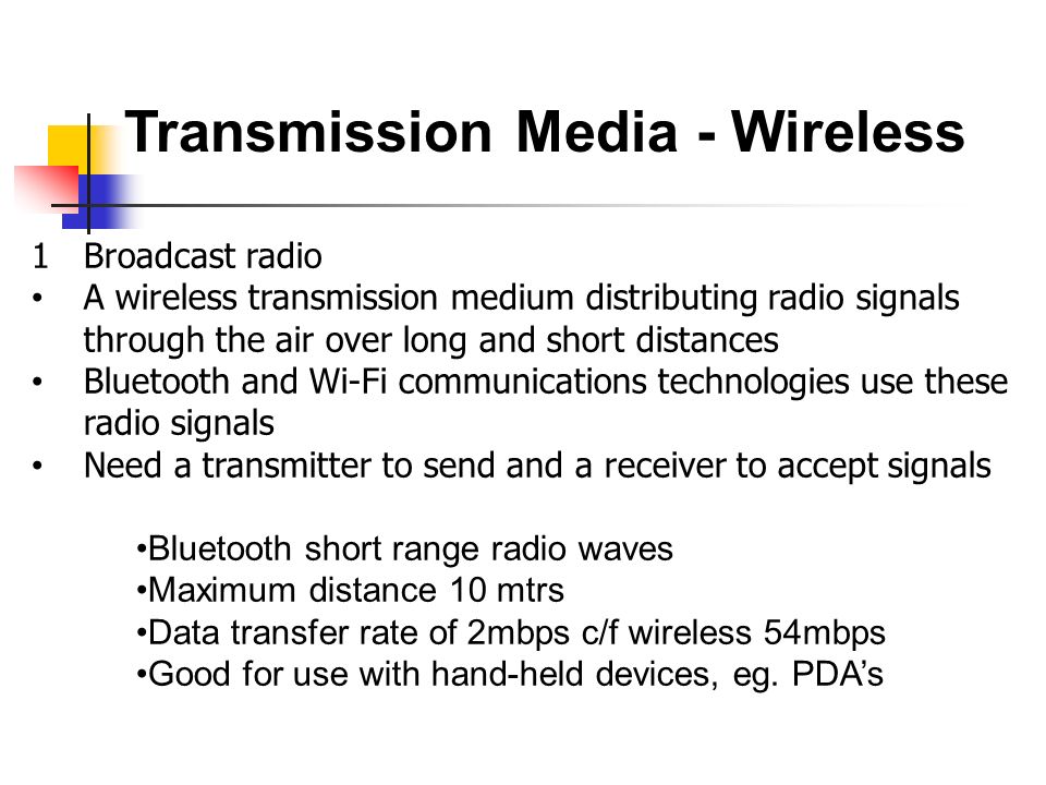 Wireless Transmission Cables